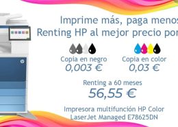 Súper renting de impresora multifunción color A3