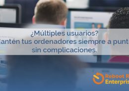 Software de restauración para ordenadores con múltiples usuarios