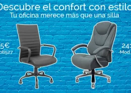 Sillas de oficina cómodas