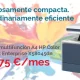Una impresora tan compacta como eficiente hp